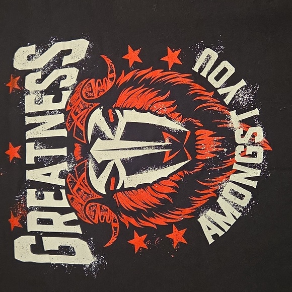 Roman Reigns Greatness Among You GOAT Mens Black T-shirt Size 2XL - Picture 7 of 7